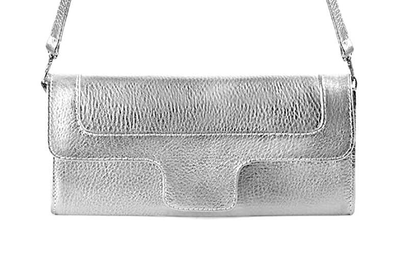 argent platine dress clutch for women - Florence KOOIJMAN
